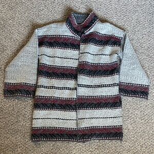 Amuse Society Striped Knit Cardigan